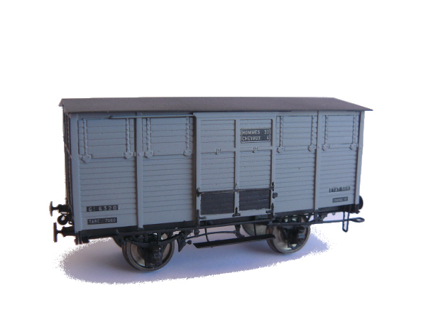 Kit wagon couvert ETAT SUD srie Gx6319  6398
